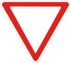 знак 2.1 Дати дорогу